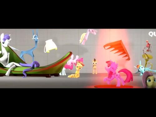Slide It In - Belle and Creampie Surprise Clip - My Little Pony CFNM